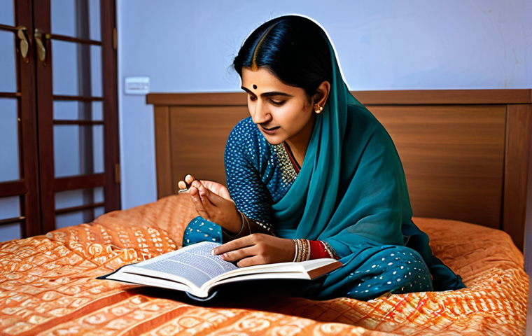 문화콘텐츠 기획 전문가가 추천하는 강의 - ** A professional female teacher in a modest sari, standing in front of a classroom filled with eage...