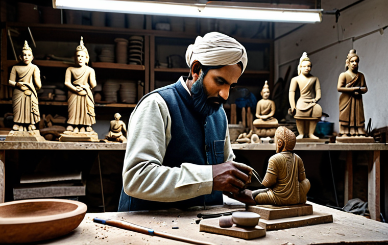 문화콘텐츠 기획 전문가가 추천하는 강의 - ** A family-friendly scene: A mother in a traditional salwar kameez reading a bedtime story to her c...